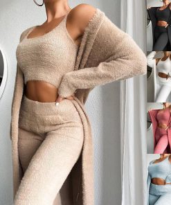 Women's 3-Piece Cozy Suit Set