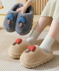 Cotton Slippers Thick-Soled